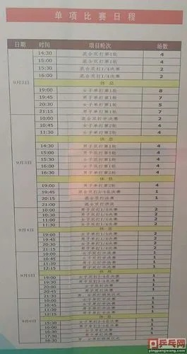 2017哈尔滨业余乒乓球赛程及报名攻略